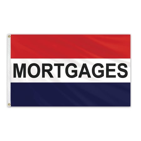 Global Flags Unlimited Mortgages Message Flag 3'x5' Standard Flag 204913